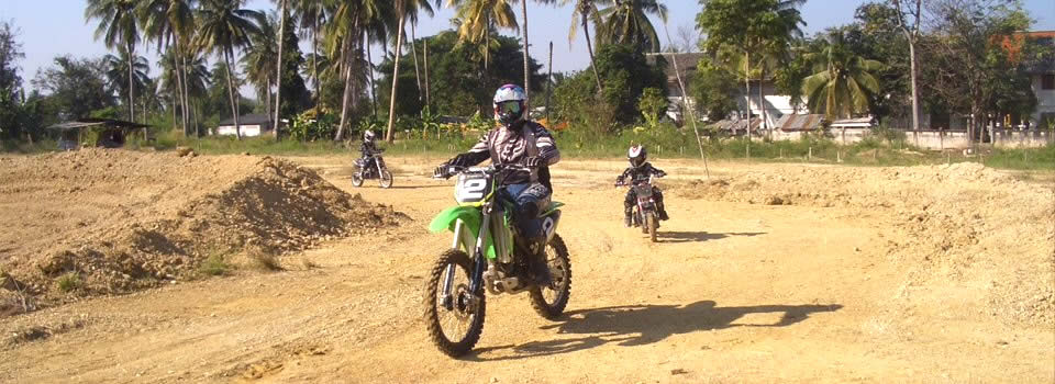 Selber Motocross Fahrer sein